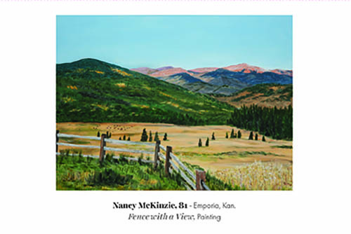 Fence with a View by Nancy McKinzie
