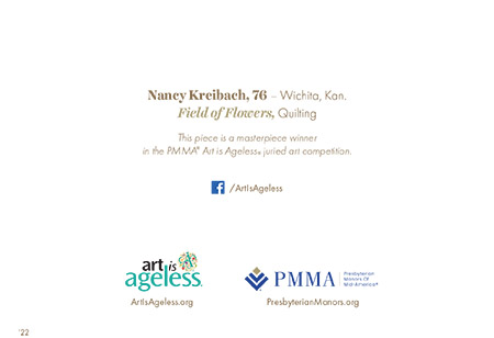 Welcome - Field of Flowers by Nancy Kreibach