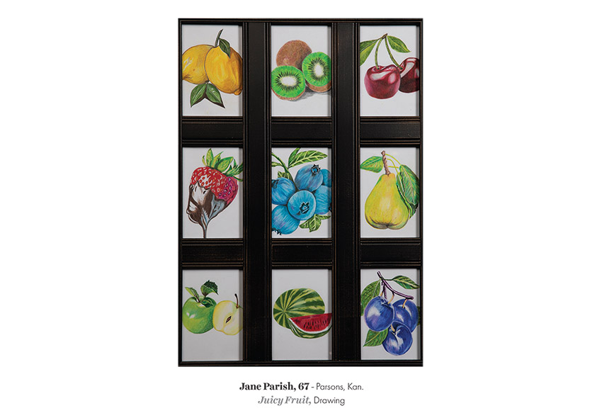 Postcard - Juicy Fruit by Jane Parish