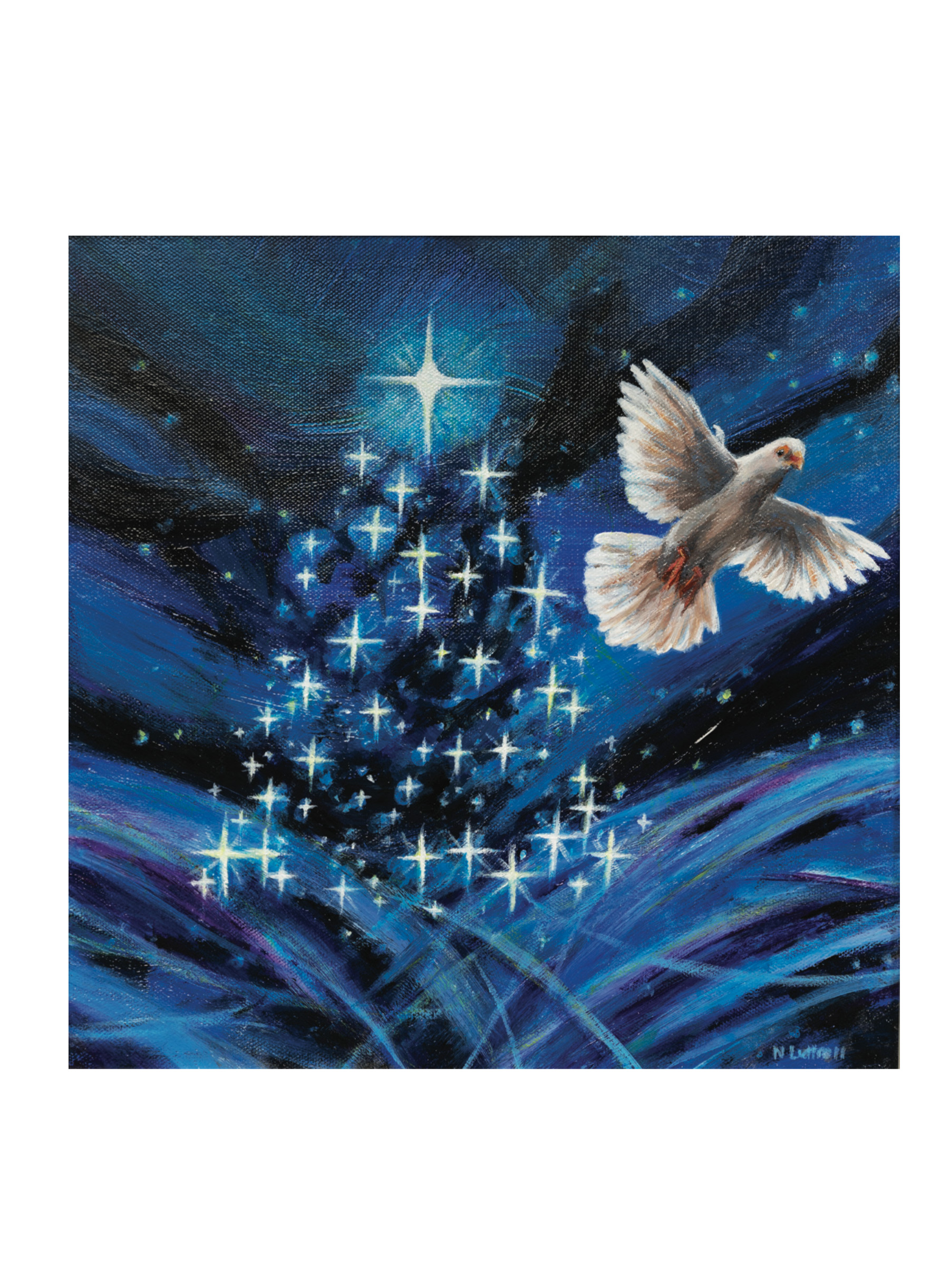 Christmas - The Dove of Peace by Nancy Luttrell