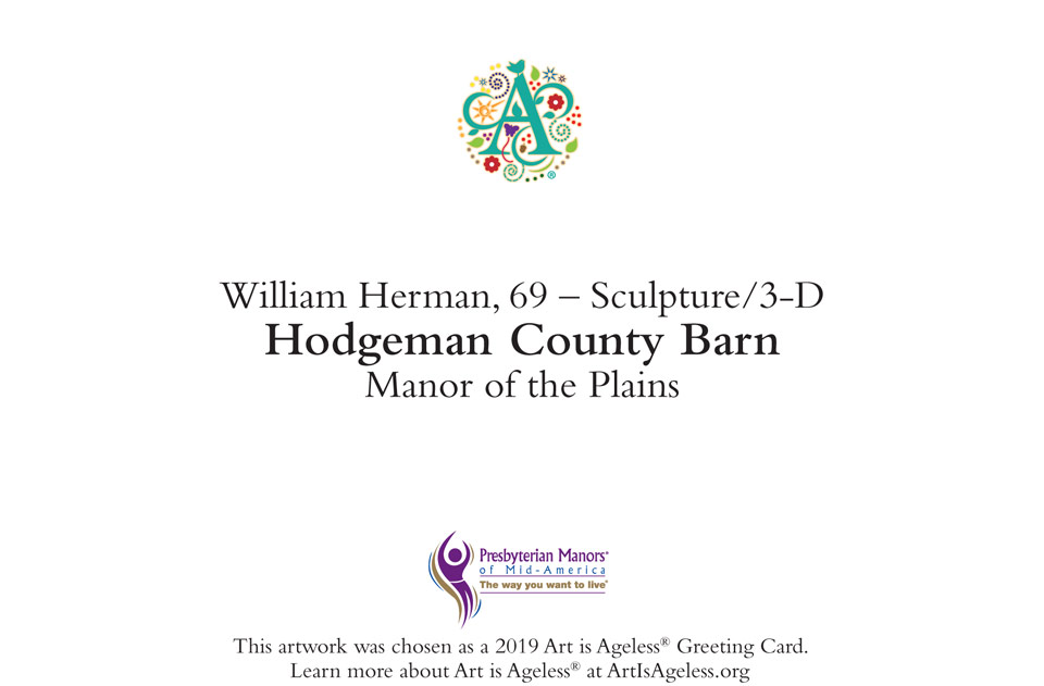 Hodgeman County Barn by William Herman