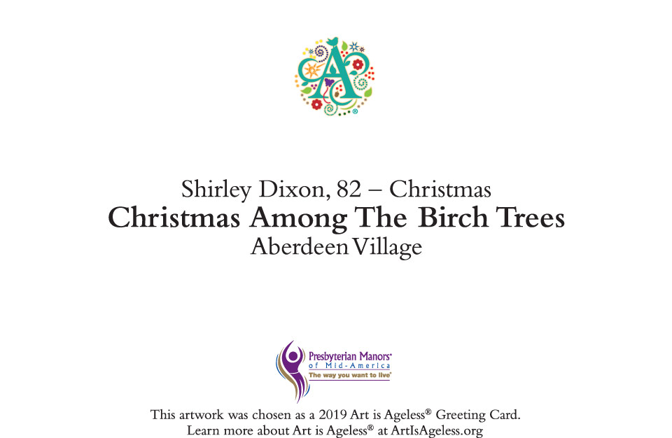 Christmas Among the Birch Trees by Shirley Dixon