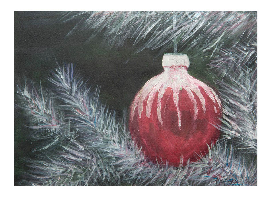 A Christmas Ornament by Kay Rogers