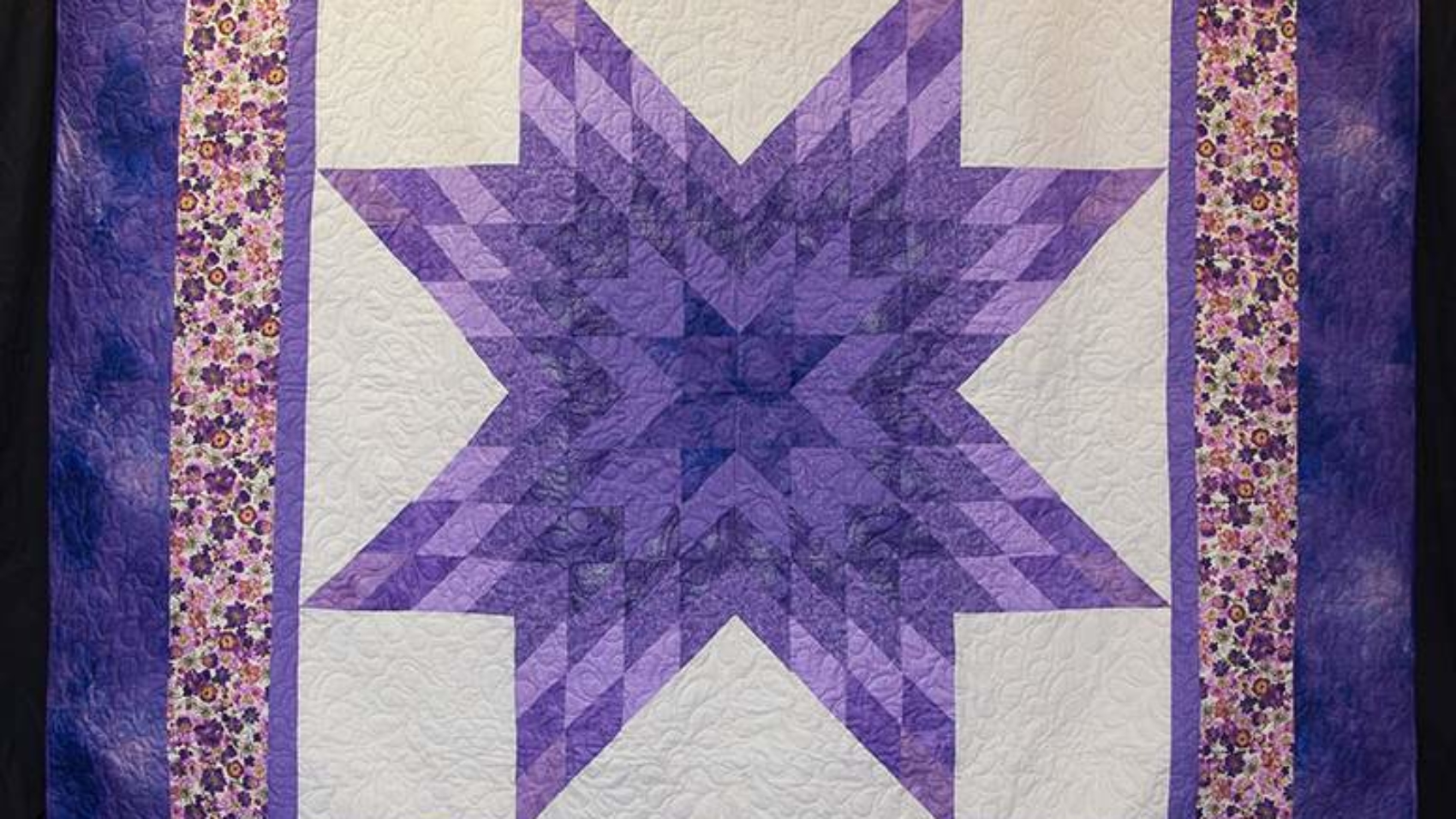 "Evening Star," quilt by Clay Center resident Verna Lee Musselman.