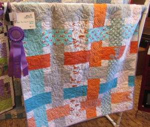 Ribbon Box Quilt, by Coleen Weller.