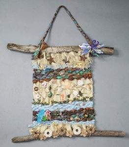“Beach Weaving” by Florence Harp